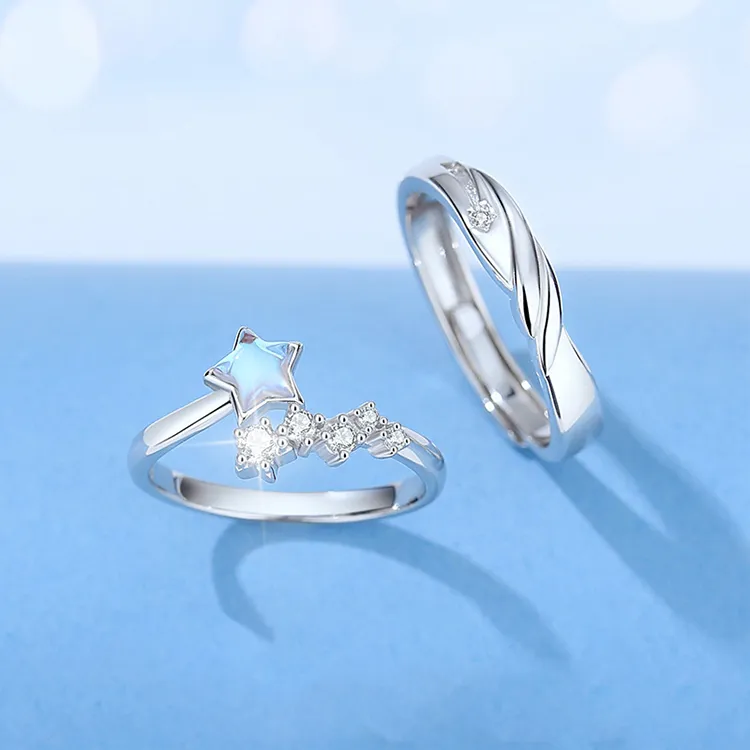 Chongqing Gold Store S925 Silver Rings Unisex-2