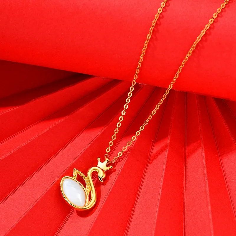 Chongqing Gold Store S925 Silver Necklaces Unisex-4