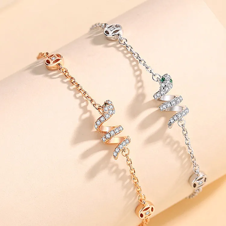 Chongqing Gold Store S925 Silver Bracelets Unisex-4