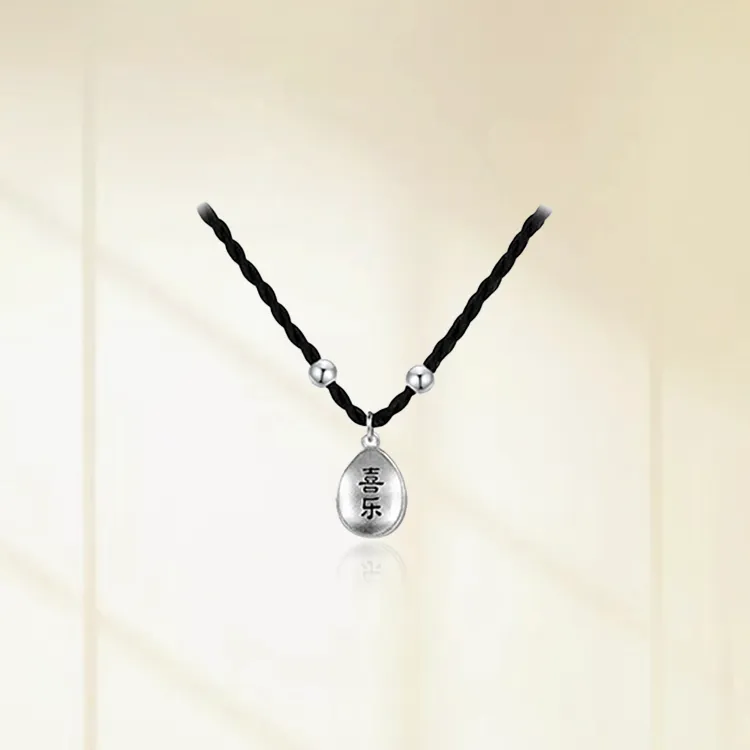 Chongqing Gold Store 999 Fine Silver Necklaces Unisex-4