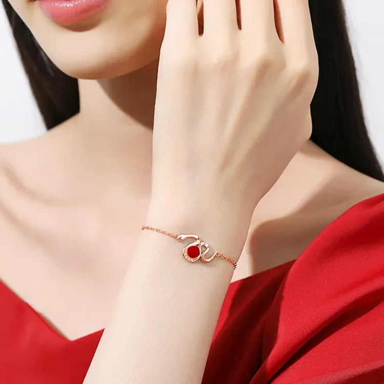 Chongqing Gold Store Agate Bracelets Women's-1