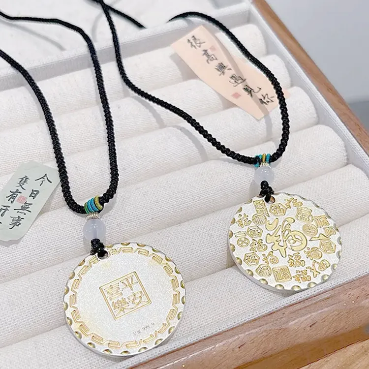 Chongqing Gold Store Alloy Necklaces Unisex-1