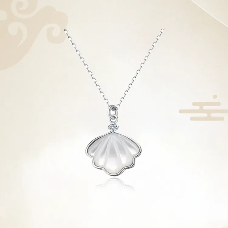 Chongqing Gold Store S925 Silver Necklaces Unisex-1