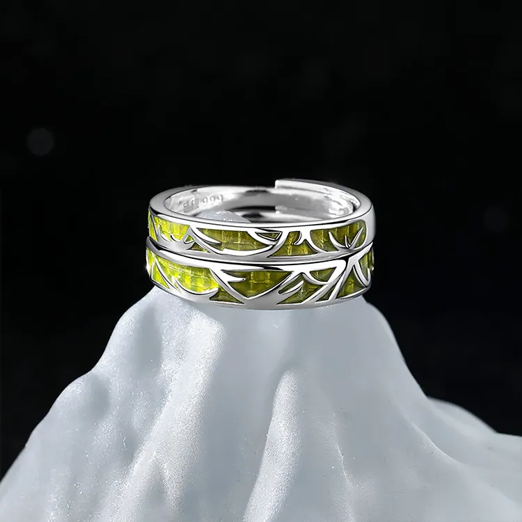 Chongqing Gold Store S999 Fine Silver Rings Unisex-2