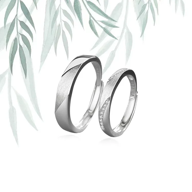 Chongqing Gold Store S925 Silver Rings Unisex-4
