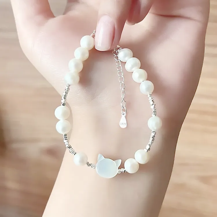 Chongqing Gold Store S925 Silver Bracelets Women's-2
