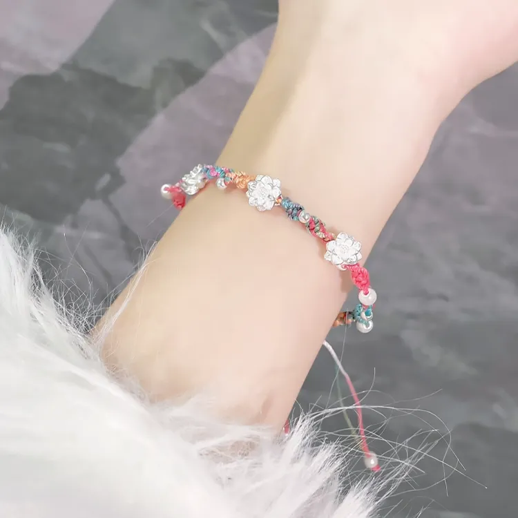 Chongqing Gold Store S999 Silver Bracelets Women's-3