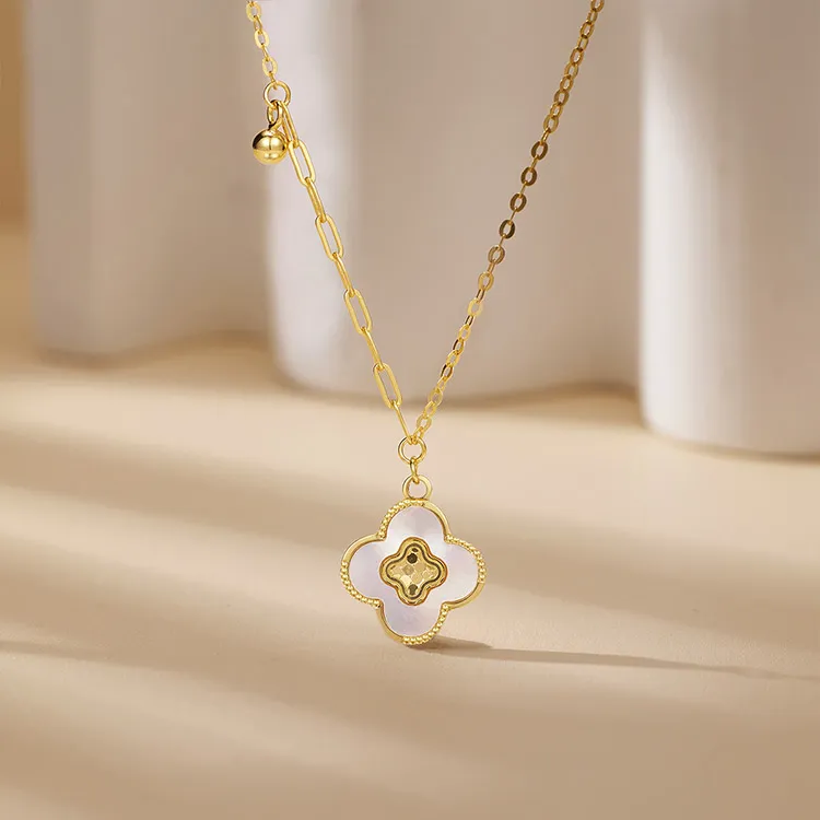 Chongqing Gold Store S925 Silver Necklaces Unisex-1