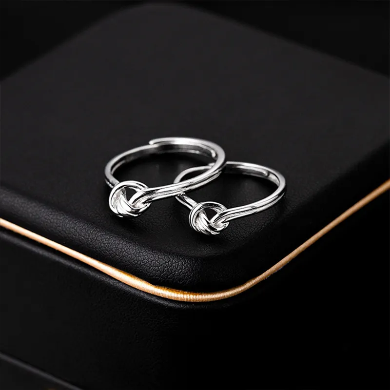 Chongqing Gold Store S925 Silver Rings Unisex-2