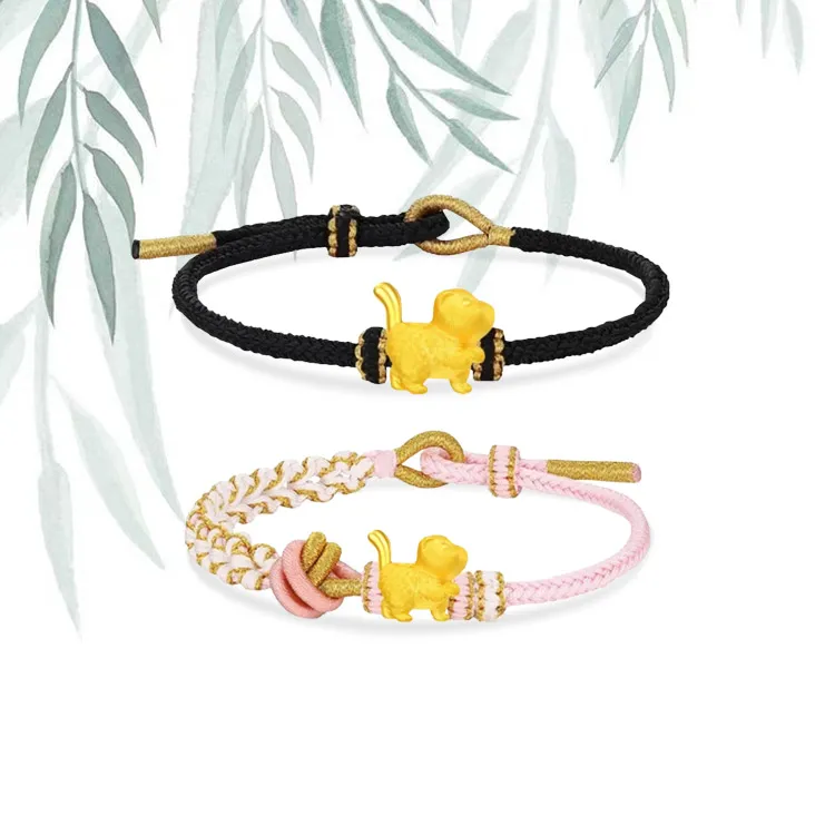 Chongqing gold store Gold Bracelet Unisex-2
