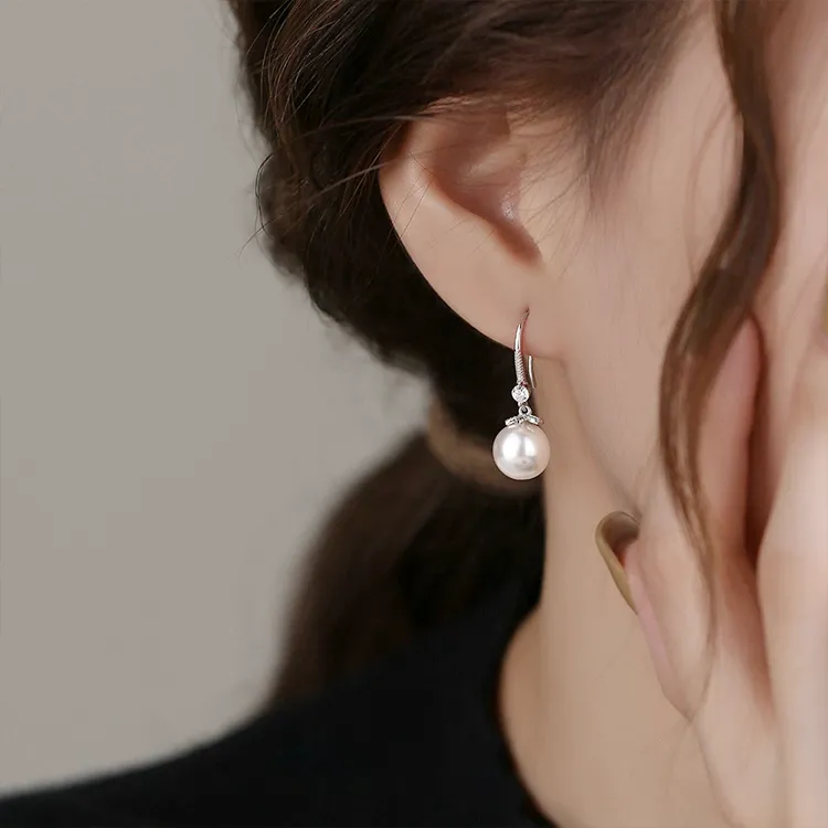 Chongqing Gold Store S999 Fine Silver Earrings Women's-1