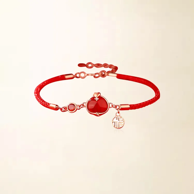 Chongqing Gold Store Agate Bracelets Women's-4