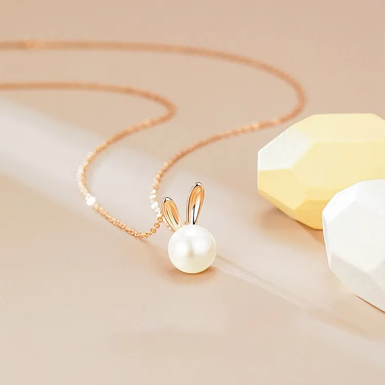 Chongqing Gold Store Freshwater Pearl Necklaces Women's-3