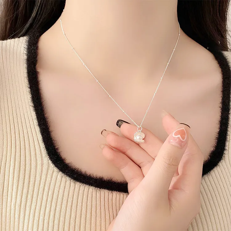 Chongqing Gold Store S925 Silver Necklaces Unisex-2