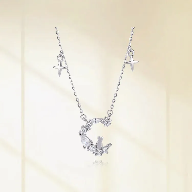 Chongqing Gold Store S 999 Fine Silver Necklaces Women's-4