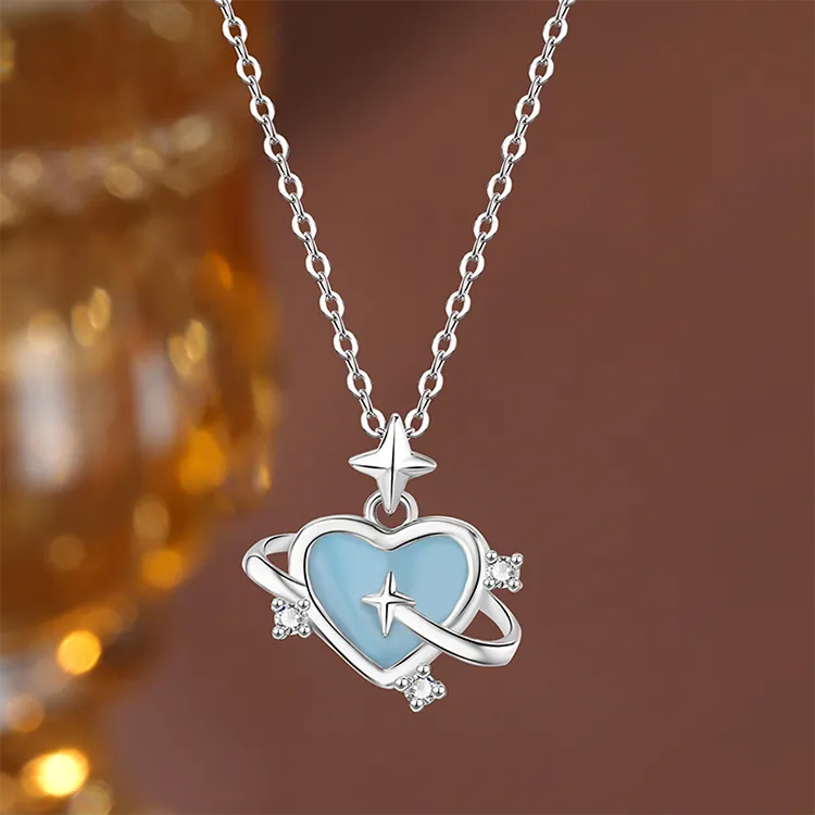 Chongqing Gold Store S 999 Fine Silver Necklaces Women's-2