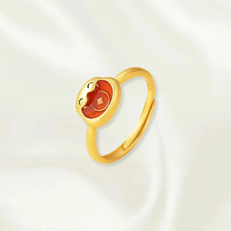 Chongqing Gold Store S925 Silver Rings Women's-4