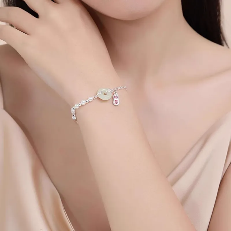 Chongqing Gold Store S925 Silver Bracelets Women's-1