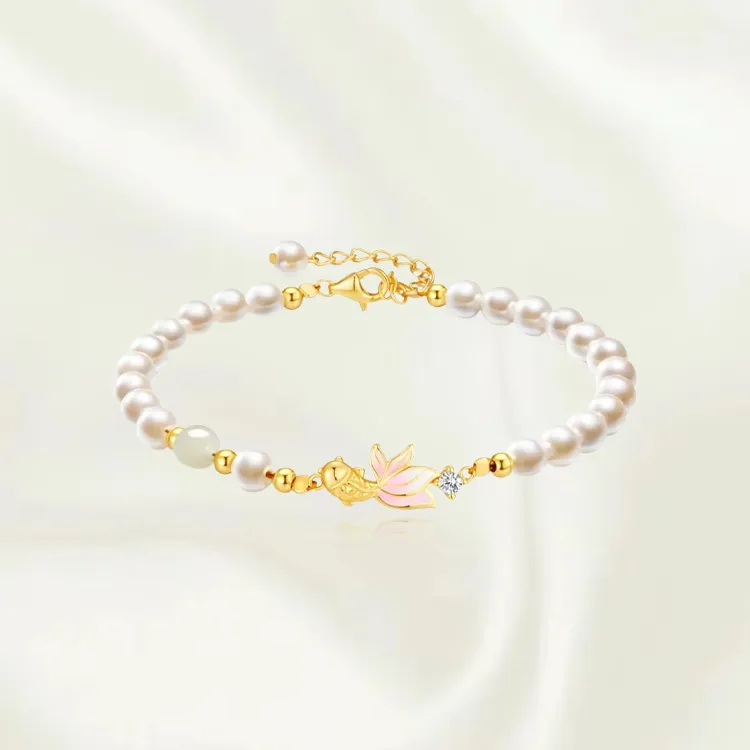 Chongqing Gold Store S925 Silver Bracelets Women's-4