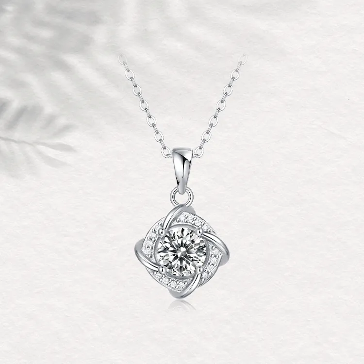 Chongqing Gold Store S925 Silver Necklaces Unisex-2