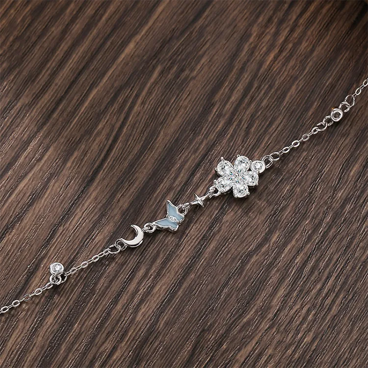Chongqing Gold Store S 999 Fine Silver Bracelets Women's-3
