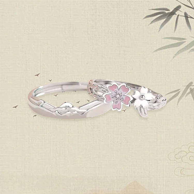 Chongqing Gold Store S925 Silver Rings Unisex-3