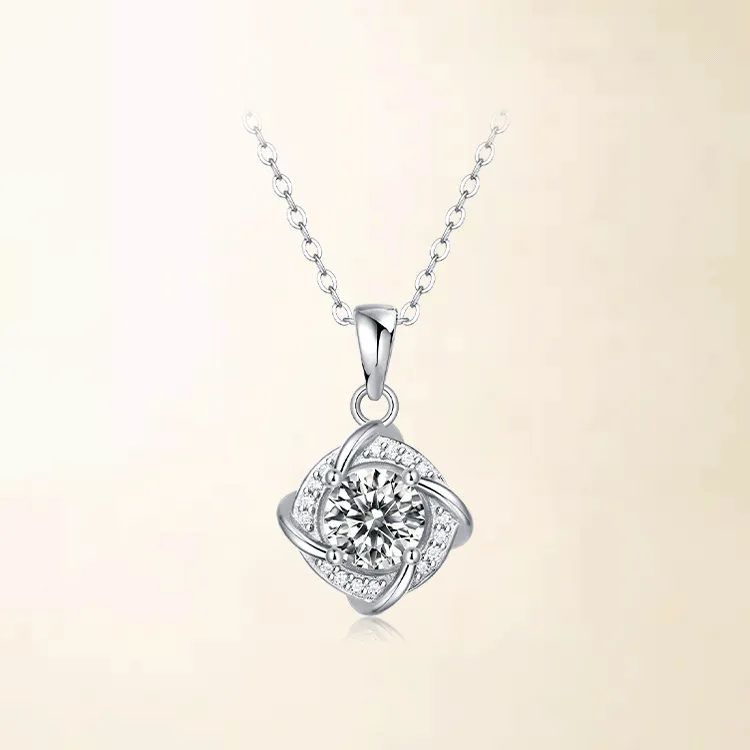 Chongqing Gold Store S925 Silver Necklaces Unisex-1