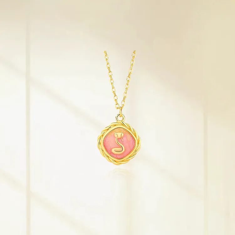 Chongqing Gold Store S925 Silver Necklaces Women's-4