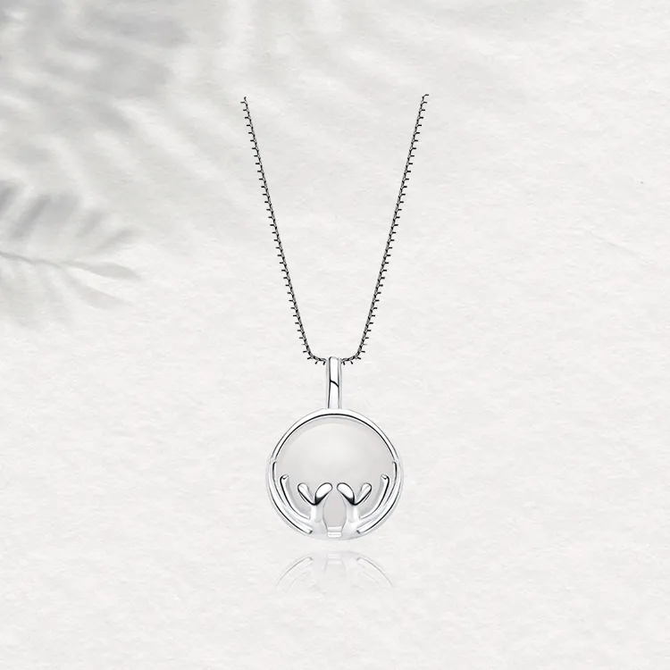 Chongqing Gold Store S925 Silver Necklaces Women's-4