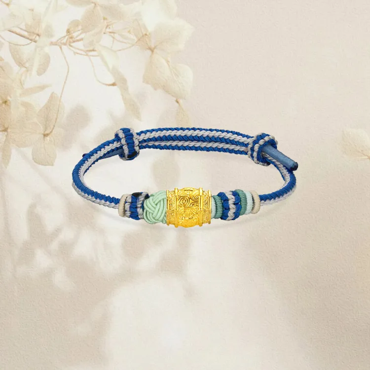 Chongqing gold store Gold Bracelet Unisex-3