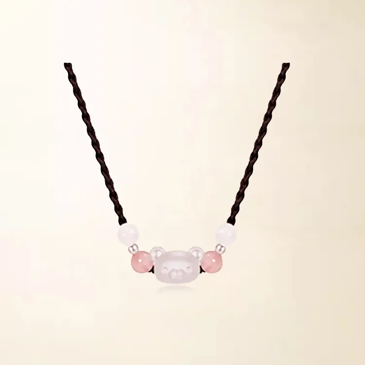 Chongqing Gold Store 999 Fine Silver Necklaces Unisex-2