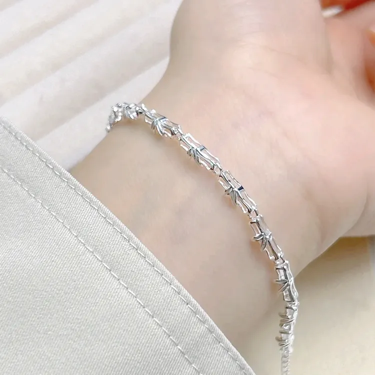 Chongqing Gold Store S999 Fine Silver Bracelets Unisex-2