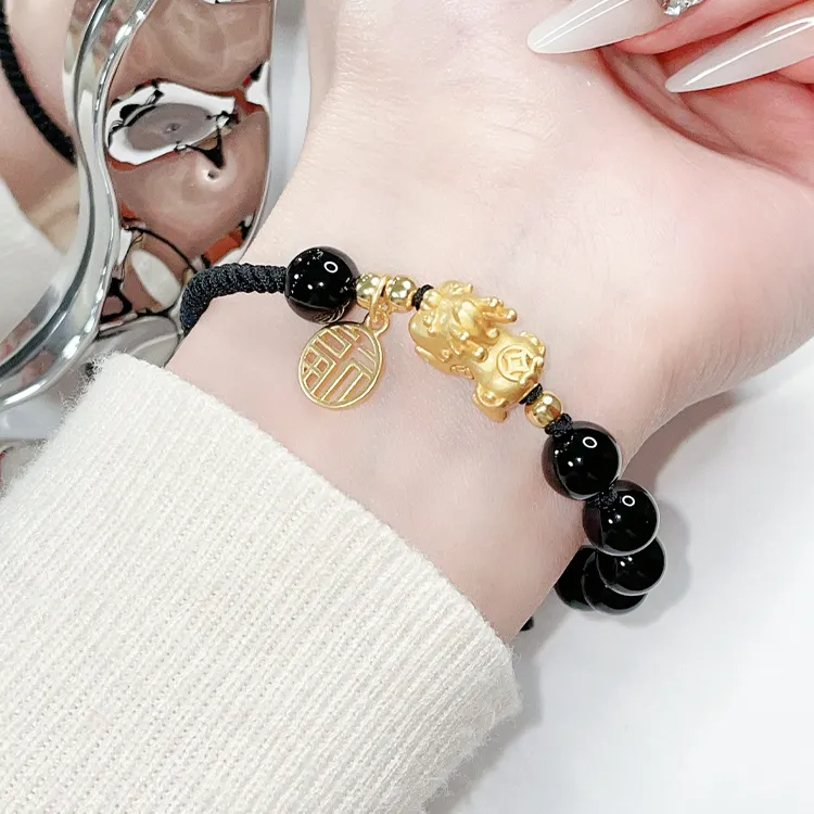Chongqing Gold Store Agate Bracelets Women's-3