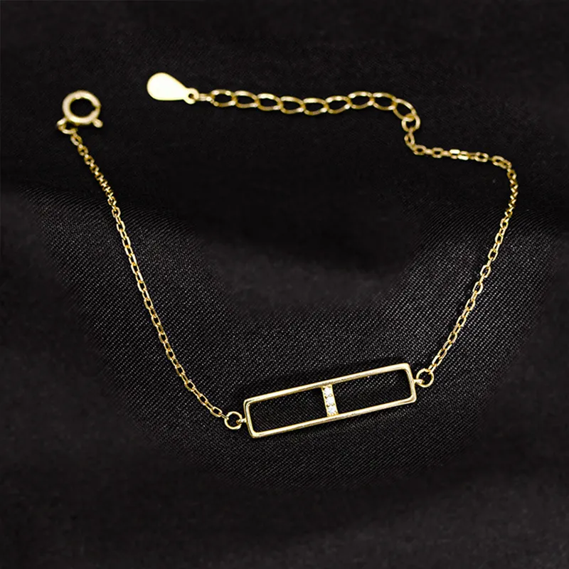 Chongqing Gold Store S925 Silver Bracelets Women's-2