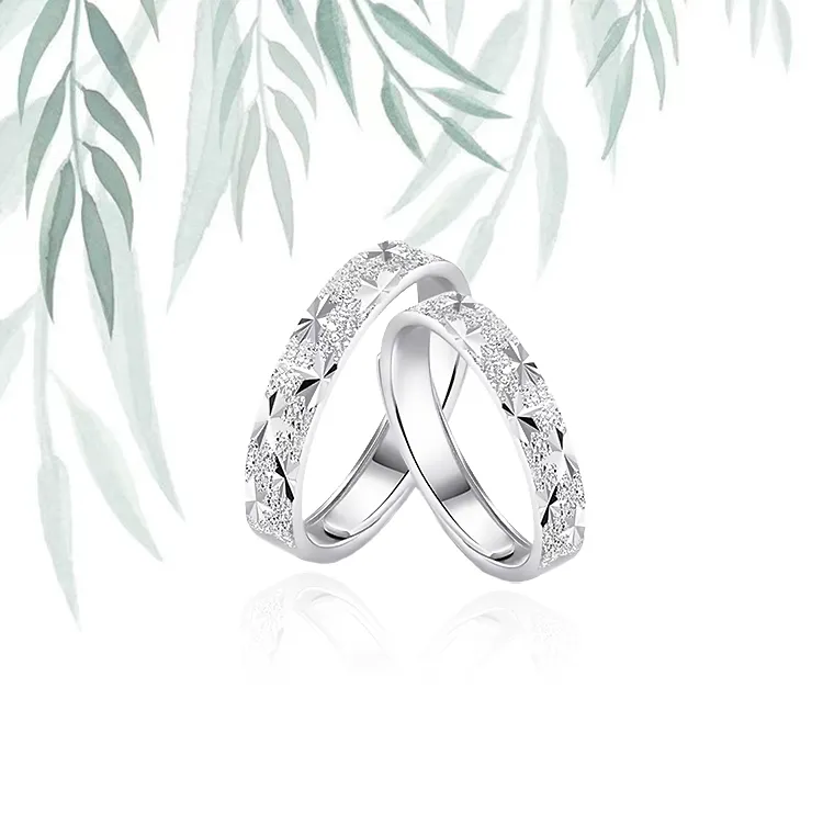 Chongqing Gold Store S925 Silver Rings Unisex-3