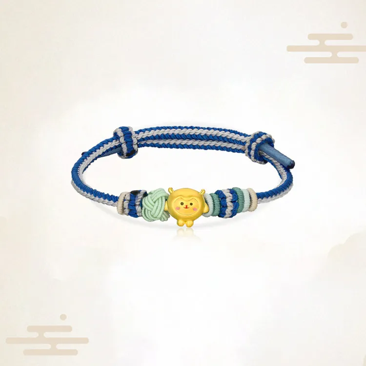 Chongqing gold store Gold Bracelet Unisex-4