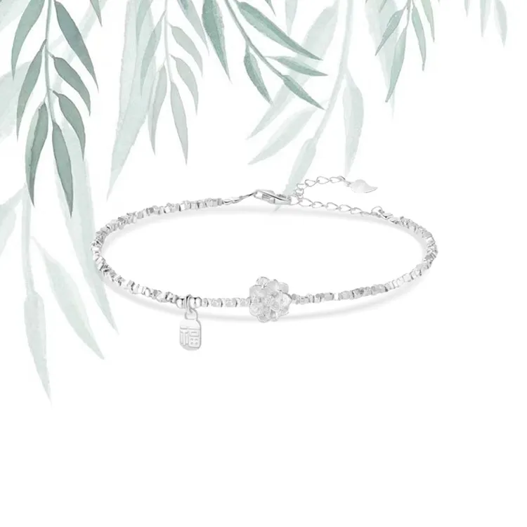 Chongqing Gold Store S925 Silver Bracelets Women's-1