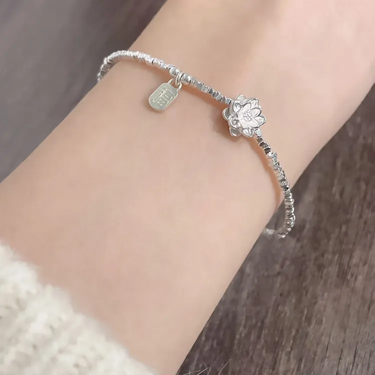 Chongqing Gold Store S999 Fine Silver Bracelets Women's-2