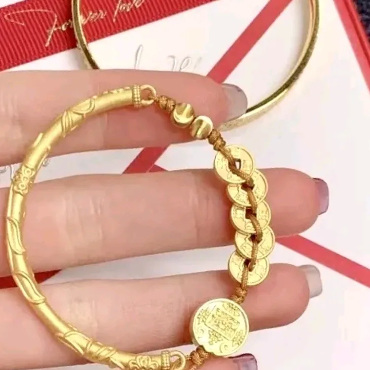 Chongqing Gold Store S999 Fine Silver Bracelets Women's-2