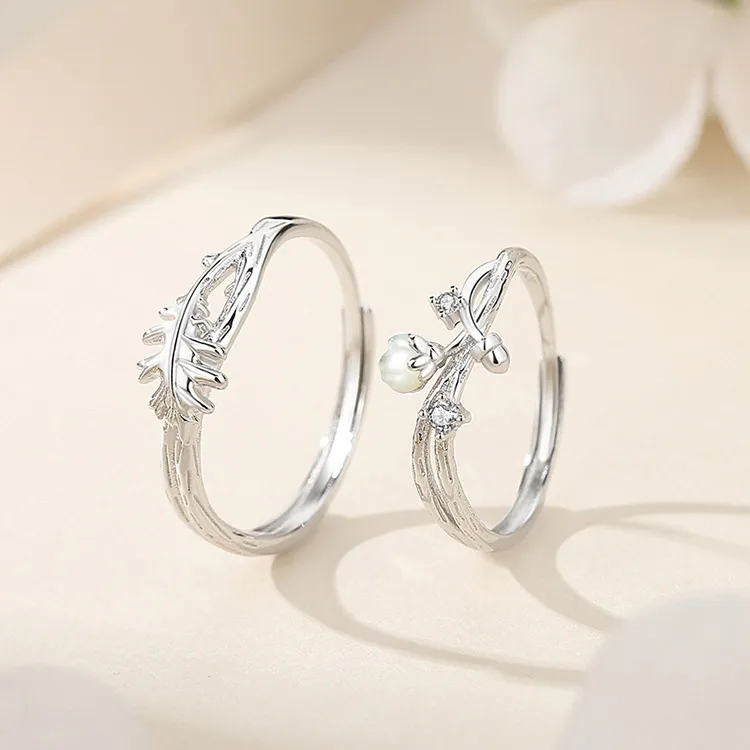 Chongqing Gold Store S925 Silver Rings Unisex-3