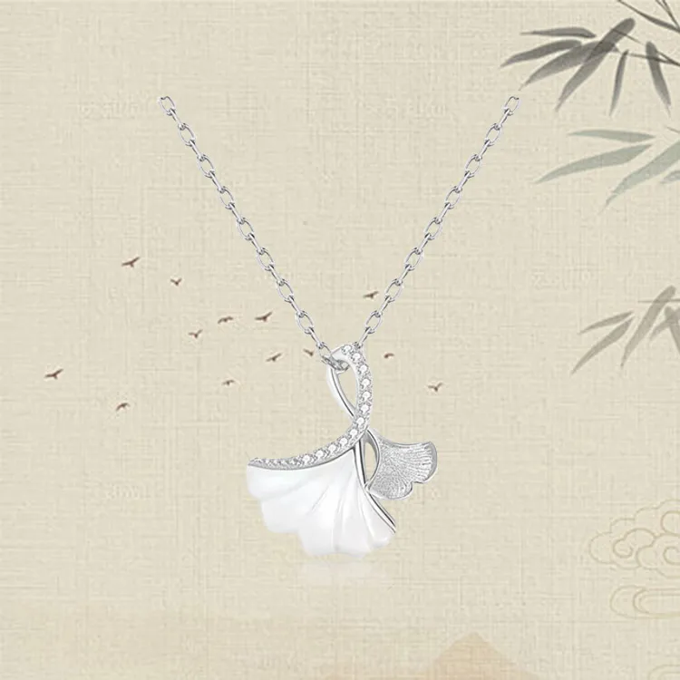 Chongqing Gold Store S925 Silver Necklaces Women's-4