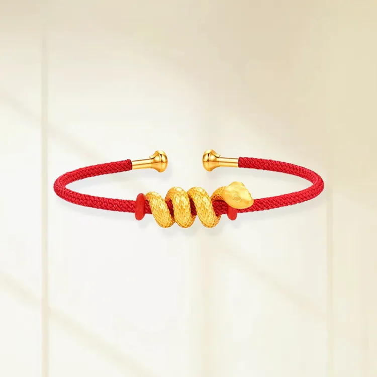 Chongqing gold store Gold Bracelet Unisex-3