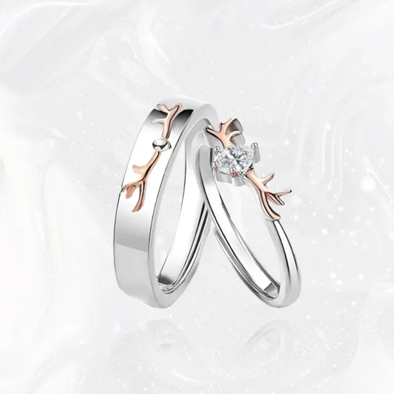Chongqing Gold Store S925 Silver Rings Unisex-3