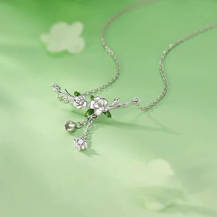 Chongqing Gold Store S925 Silver Necklaces Women's-2