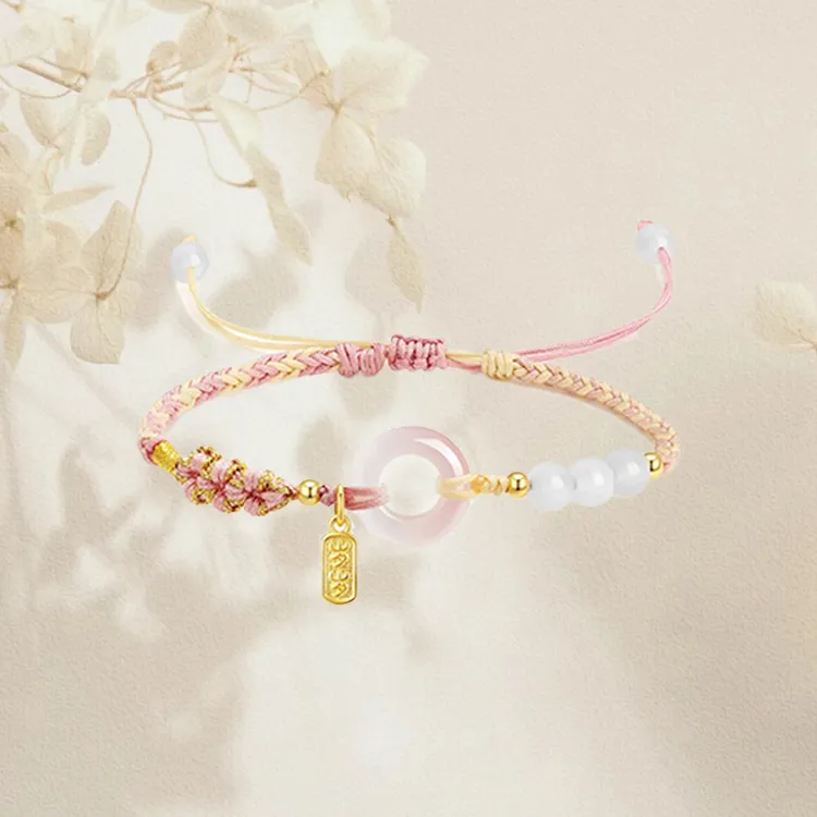 Chongqing Gold Store Chalcedony Bracelets Unisex-3