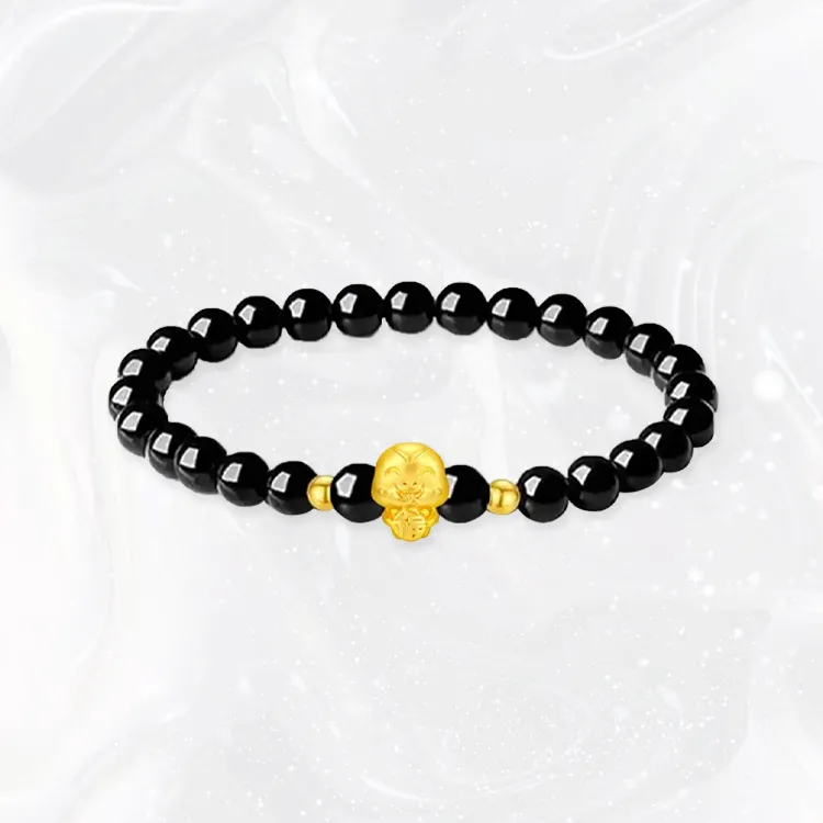 Chongqing gold store Gold Bracelet Unisex-4
