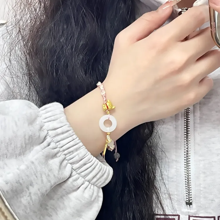 Chongqing Gold Store S999 Fine Silver Bracelets Unisex-1