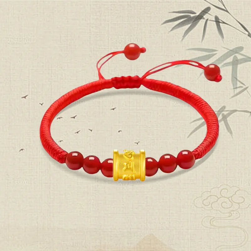 Chongqing gold store Gold Bracelet Unisex-2