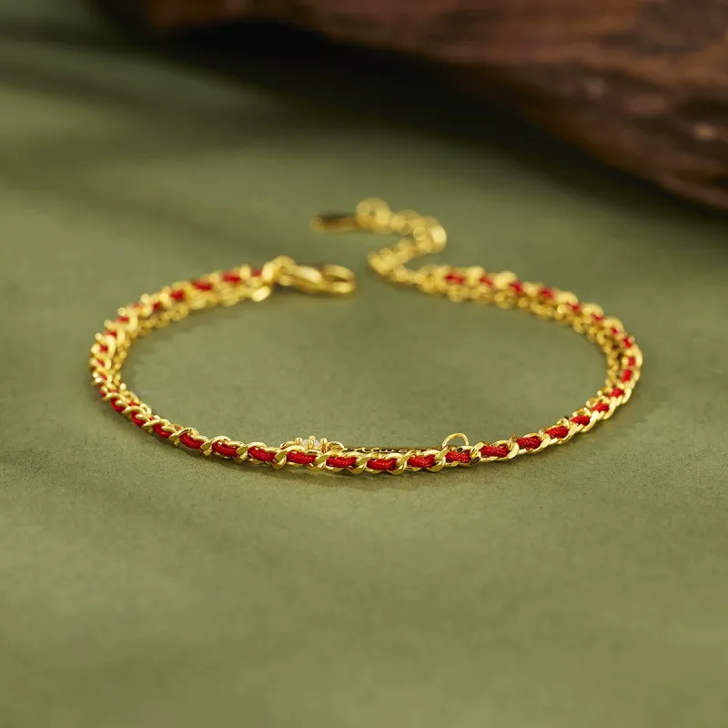 Chongqing Gold Store S925 Silver Bracelets Women's-1
