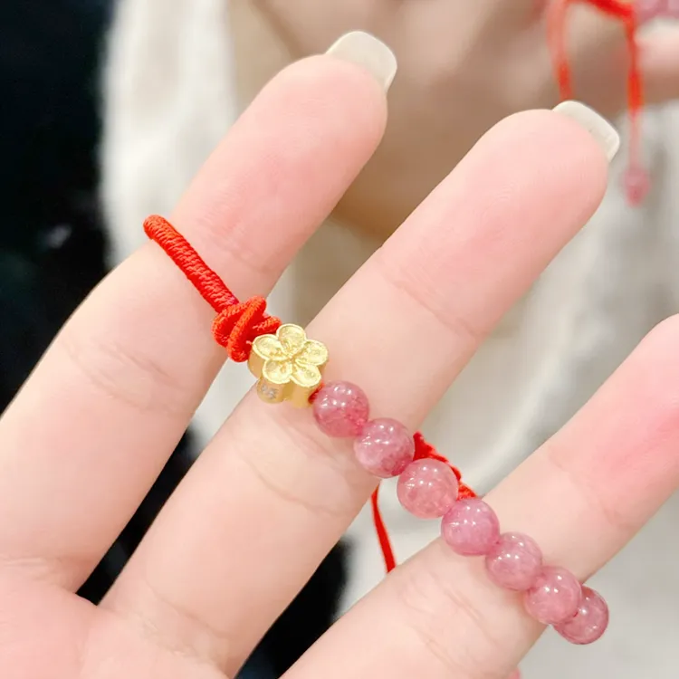 Chongqing Gold Store Colored Glaze Bracelets Unisex-2